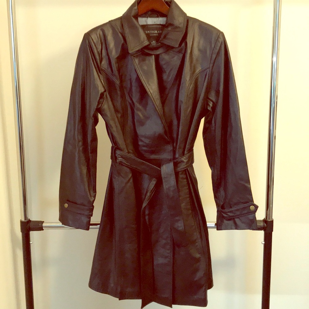 Centigrade Black Leather Jacket - image 1